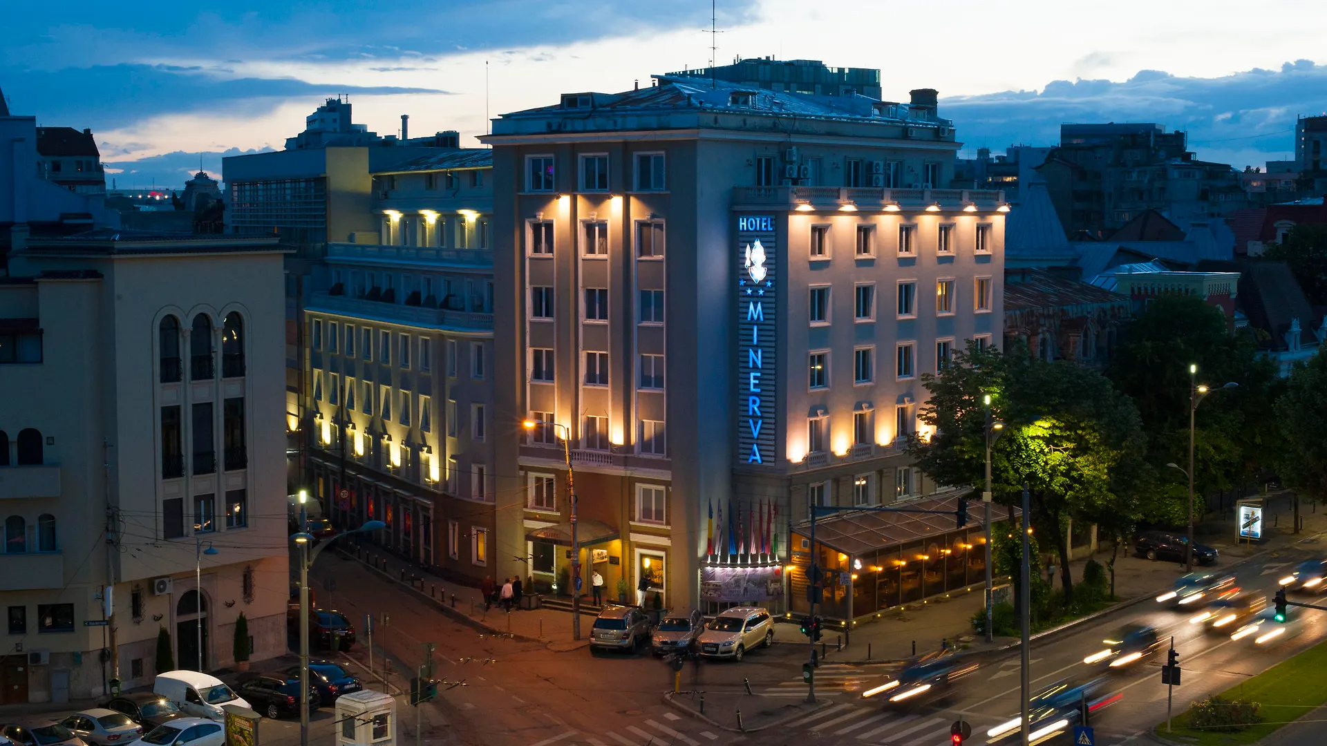 Hotel Minerva location